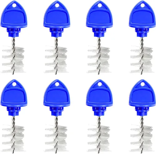 【8 piezas】MRbrew - Cepillo para grifo de cerveza, grifo de cerveza para grifo de cerveza, grifo de cerveza, kit de cepillo de limpieza con tapa de