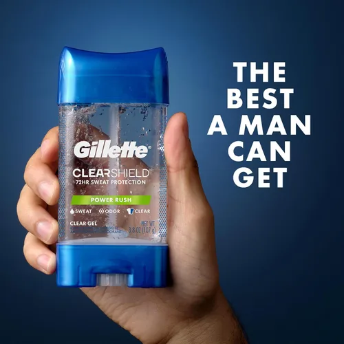 Miniatura 10 de Gillette Antitranspirante y desodorante para hombres, protección contra el sudor y el olor 72 horas, frescura de larga duración, tecnología