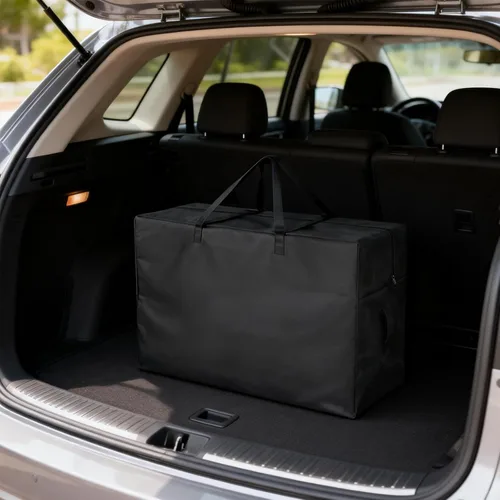 Miniatura 9 de Bolsas de almacenamiento plegables para colchón, funda de colchón de espuma viscoelástica triple, bolsa de transporte portátil para colchones de 4