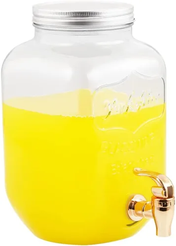 Miniatura 4 de Espiga de repuesto para dispensador de bebidas, espitas estilo empuje, boquilla de repuesto para dispensador de agua, color oro rosa, paquete de 2