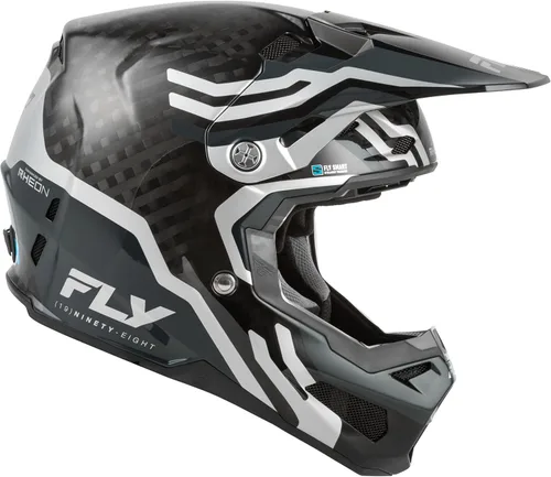 Miniatura 4 de FLY Racing Casco juvenil Formula S Carbon Byte MX - Aprobado por ECE/DOT, carcasa de carbono, equipo de protección avanzada para motocross, juvenil L