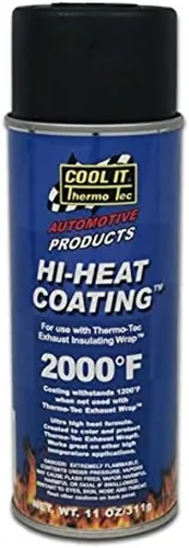 Miniatura 4 de Thermo Tec 12001 Recubrimiento Negro de Alto Calor 12 oz