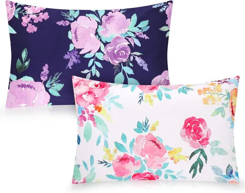 Miniatura 9 de Funda de almohada para niños pequeños, funda de almohada para dormir, paquete de 2 unidades, juego de dinosaurios para almohadas de 13 x 18 pulgadas