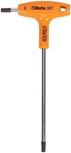 Miniatura 13 de Beta 96T Llave hexagonal con mango en T métrica de 3.5mm Llave Allen ergonómica de alto torque con puntas hexagonales duales Orificio