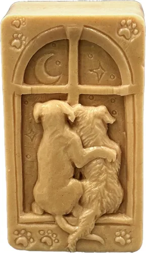 Miniatura 3 de Molde de silicona Dogs in Love para hacer jabón y otras manualidades, bricolaje