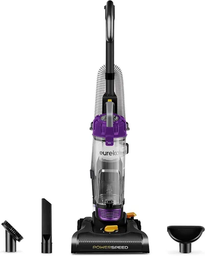 Miniatura 10 de Eureka PowerSpeed Aspiradora Vertical Ligera para Alfombras y Pisos Duros, Potente Aspiradora Vertical sin Bolsa para el Hogar con Mascotas, Azul