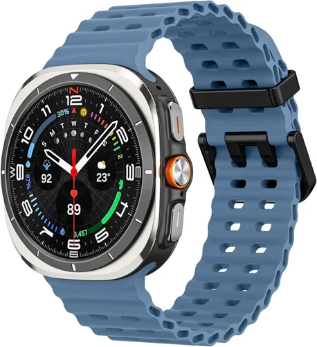 Miniatura 11 de MoKo Correa deportiva compatible con Samsung Galaxy Watch Ultra Band de 1.850 in (2024) para mujeres y hombres, correa de reloj impermeable