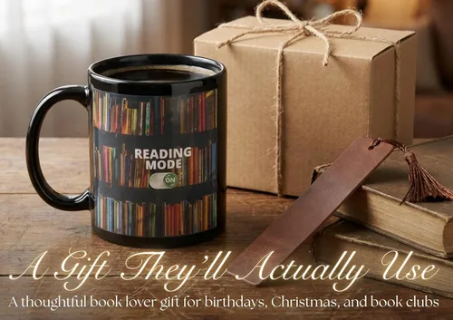 Miniatura 7 de Onebttl Regalos para amantes de los libros, taza que cambia de color, taza de café de cerámica con modo de lectura, regalo para lectores, ratones