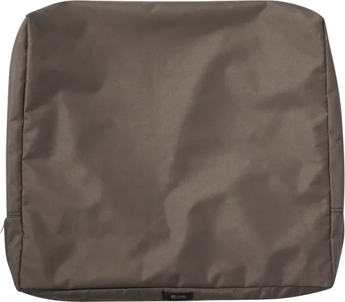 Miniatura 16 de Classic Accessories Ravenna - Funda de cojín de respaldo de patio resistente al agua, 25 x 22 x 4 pulgadas, color espresso