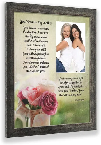 Miniatura 17 de Crossroads Home Décor Regalos para suegra - Regalos de nuera, You Became My Mother 7346BW