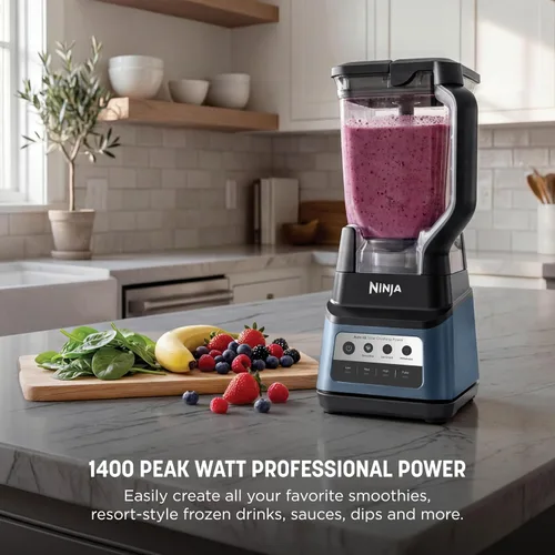 Miniatura 2 de Ninja Professional Plus Blender Premier Licuadora de batidos Max Power, máquina de helados, bebida congelada y máquina de margarita 3 ajustes