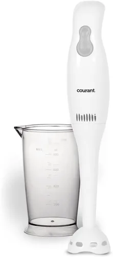 Miniatura 7 de Courant Batidora de mano CHB-2001 con licuadora de inmersión de potencia de 200 W, color blanco