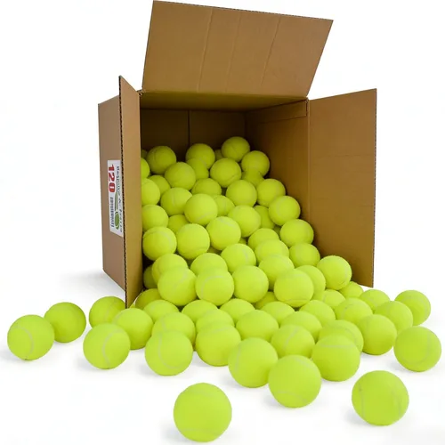 Miniatura 10 de INSUM Bulk Tennis Balls for Beginner – 20/30/60/120 Pack High Elasticity Practice Tennis Balls with Mesh Bags, Portable for Pet Dog Outdoor Playing