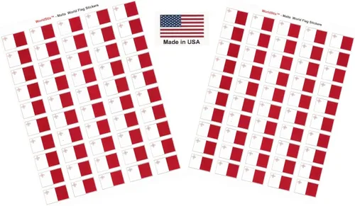 Miniatura 299 de 100 calcomanías de la bandera de Alaska; 1.5" x 1" hechas en Estados Unidos, calcomanías autoadhesivas de la bandera del estado para álbumes