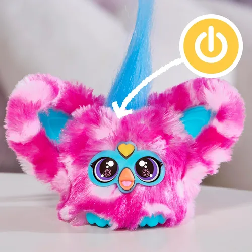 Miniatura 5 de Furby Furblets Dah-Tee Mini Friend, más de 45 sonidos, música country, solo habla furbish, juguetes de peluche electrónicos para niñas y niños