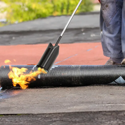Miniatura 6 de Flame King Kit de soplete de propano resistente de 500,000 BTU con manguera de 10 pies, 39 pulgadas de largo para quemar malezas, derretir hielo