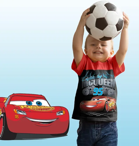Miniatura 4 de Disney Cars - Lightning McQueen Boys Graphic T-Shirt (3 Pack)