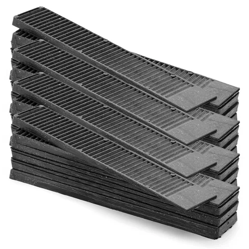 Cuñas compuestas (paquete de 24) – Cuñas de compuesto duro para mejoras en el hogar – Cuñas de mesa de restaurante – Cuñas de mesa de restaurante –