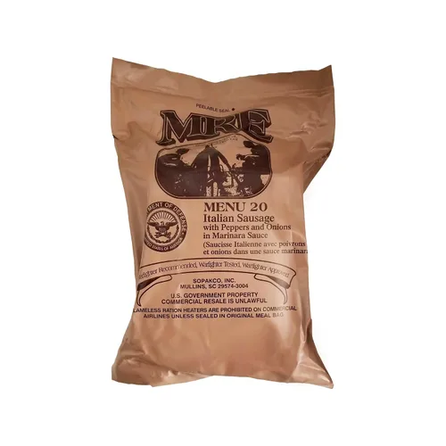 Miniatura 9 de MRE ricos en nutrientes – Comidas portátiles de supervivencia alimentaria – Larga vida útil lista para comer raciones de alimentos de emergencia