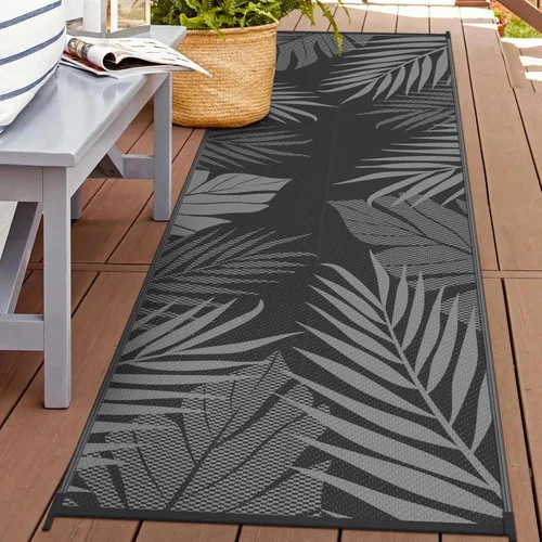 Miniatura 26 de GENIMO - Tapete reversible e impermeable para patios y exteriores, oferta, paja de plástico, para áreas grandes, campamentos, RV, pícnics, terrazas