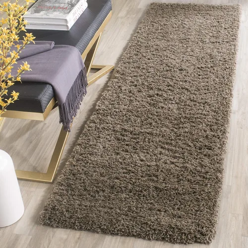 Miniatura 48 de SAFAVIEH Laguna Shag Collection - Alfombra decorativa, 2 pies 3 pulgadas x 4 pies, color beige, diseño sólido, no desprende pelusa y de fácil