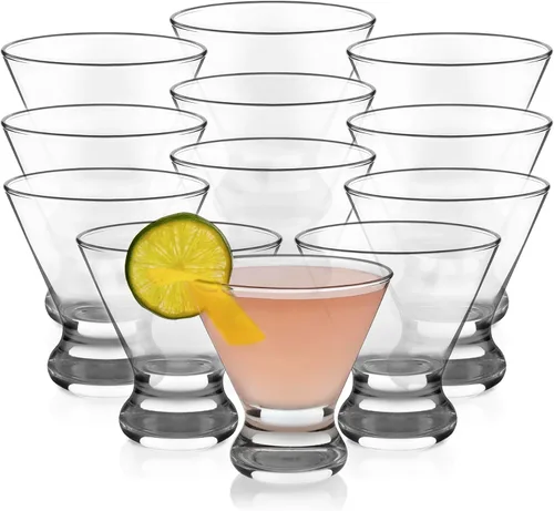 Miniatura 8 de Libbey Copas transparentes para cócteles Cosmopolitan/Martini, 8 onzas, Transparente Sin tallo Cosmopolitan 4