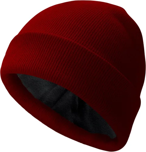 Miniatura 27 de PFFY Beanie for Men Women Unisex Knit Cuffed Plain Winter Thick Lined Beanies Hats
