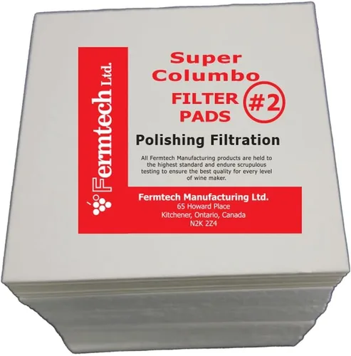 Miniatura 6 de Almohadillas de filtro n.º 1 de 7.9 in x 7.9 in para filtros de placas de 7.9 x 7.9 in. Almohadillas nominales de 8 micras. Funciona con filtros
