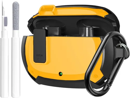Miniatura 17 de Compatible con funda para Beats Studio Buds/Buds+ 2021/2023, [Bloqueo seguro] Funda protectora Cool Beats Studio Buds Plus para hombres y mujeres