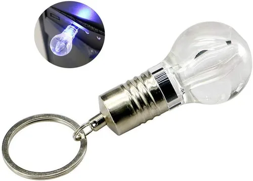 Miniatura 9 de Unidad flash USB 2.0 de 32 GB, luz LED de cristal azul, transparente, lápiz transparente, pulgar, mini Memory Stick para niños, niñas, mujeres