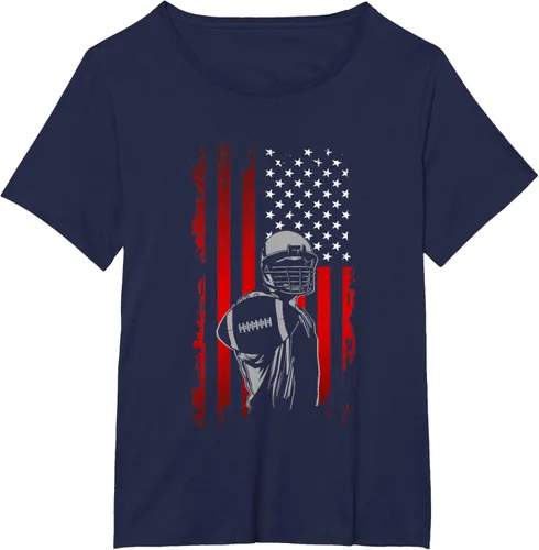 Miniatura 16 de Camiseta de fútbol americano, Negro