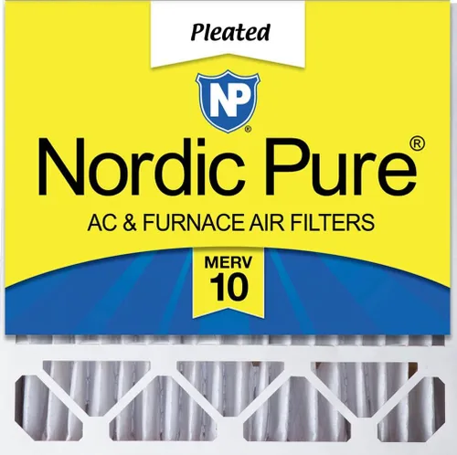Miniatura 29 de Nordic Pure 20 x 20 x 5 (19_5/8 x 19_7/8 x 4_3/8) Honeywell/Lennox MERV 12 filtros de aire de repuesto, 2
