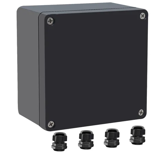 Miniatura 13 de Caja de conexiones Caja de conexiones IP65 impermeable de plástico ABS para proyectos eléctricos Caja de conexiones de alimentación Cajas