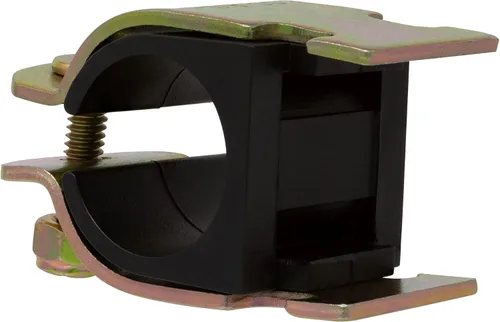 Miniatura 6 de Abrazadera de amortiguador de goma de 1 pulgada NOM (1-1/8 pulgadas de diámetro) para montar tuberías de cobre, tubo PEX, tubo CVPC a canales