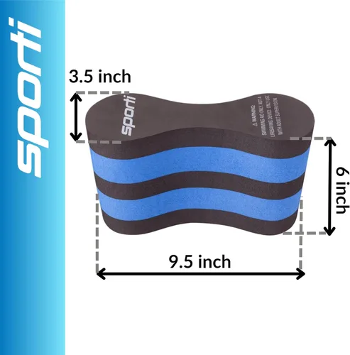 Miniatura 4 de Sporti Boya de tracción para mujeres y hombres o principiantes, boya de pierna flotante EVA de 5 capas, accesorios para nadadores, ayuda