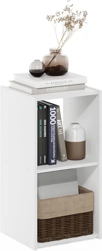 Miniatura 36 de Furinno - Estantería clásica para libros, estantes de almacenamiento, roble francés