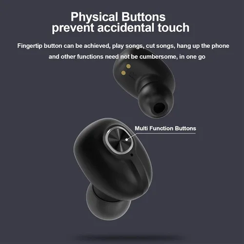 Miniatura 6 de Xmenha Auriculares inalámbricos invisibles pequeños deportivos auriculares para pequeños canales auditivos invisibles ocultos pequeños auriculares