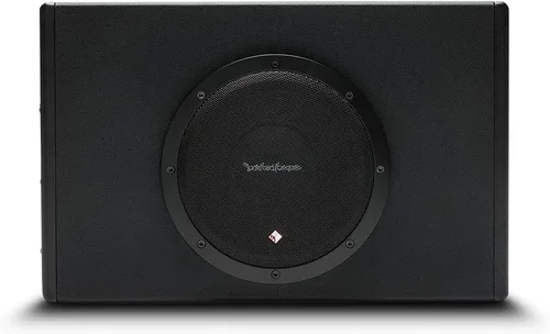Miniatura 2 de Rockford Fosgate P300-8P Punch - Subwoofer amplificado de 8 pulgadas y 300 vatios en carcasa con puerto, diseño delgado para espacios reducidos