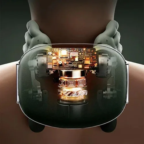Miniatura 7 de Masajeador de cuello, Masaje de cuello, Masajeador de manos reales, Masajeador portátil de cuello y espalda, Masaje eléctrico Shiatsu de tejido