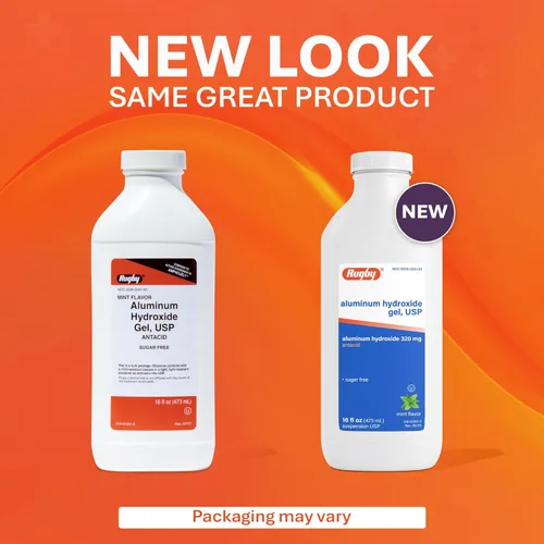 Miniatura 3 de Hidrogel de aluminio, USP 320mg/0.2 fl oz 16 oz por botella genérico para Amphojel Paquete de 6 en total 96 oz