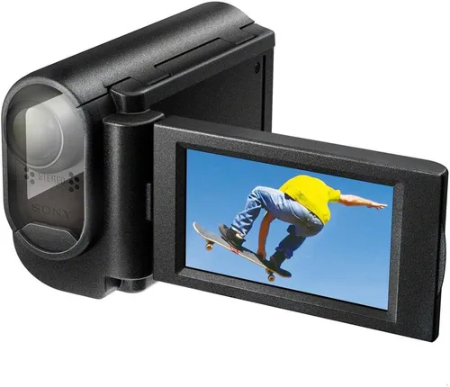 Miniatura 3 de Sony AKA-LU1 Soporte para videocámara con LCD para Sony Action Cam HDR-AS10 y HDR-AS15 (negro)