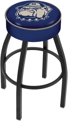 Miniatura 22 de The Holland Bar Stool Company L8B1-4 Georgia Tech - Taburete giratorio con base antiarrugas, color negro
