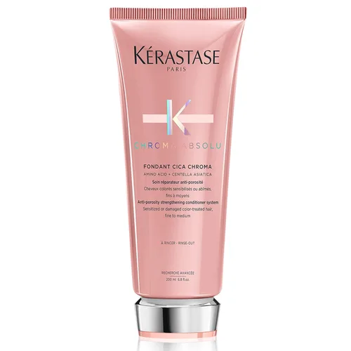 Kerastase Chroma Absolu Cica Chroma Acondicionador Fortalecedor | Para Cabello Sensibilizado o Dañado Coloreado | Fino a Medio, Antiporosidad, con