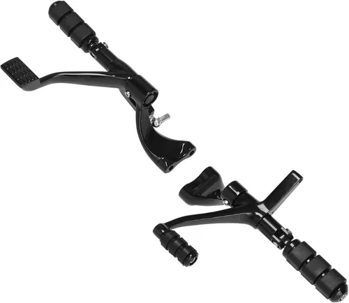 Miniatura 3 de XMT-MOTO Fit forward Controls Kit completo de clavijas, palancas y varillajes para Harley Sportster 2004-2013
