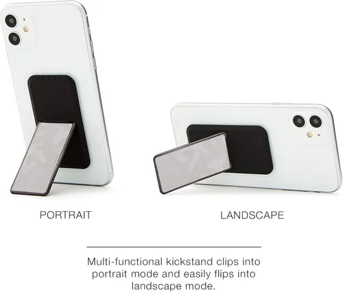 Miniatura 5 de HANDL New York Agarre y soporte de mango de camuflaje gris para smartphone