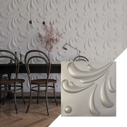 Miniatura 22 de Ekena Millwork WP20X20ACWH 19 5/8 pulgadas de ancho x 19 5/8 pulgadas de alto Acacia EnduraWall Decorativo 3D Panel de Pared Cubre 2.67 pies