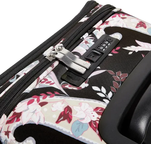 Miniatura 5 de Vera Bradley Bolsa de trabajo con ruedas Softside para mujer, Paisley Botáni