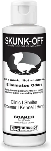 Miniatura 6 de Skunk Off Eliminador de olores en aerosol para mascotas, 32 onzas, seguro para la cabeza y la cara, removedor de olores listo para usar. Fórmula