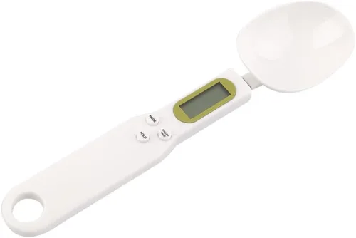 Miniatura 2 de Cuchara de báscula de alimentos, báscula digital de cocina de alta precisión a pequeña escala con función de tara, pesaje y medición de ingredientes