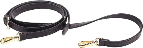Miniatura 19 de LIVE UP Correa de Bolso de Cuero Genuino de Grano Completo Repuesto para Bolsos Cruzados y Carteras Plateado